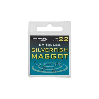 DRENNAN Barbless Silverfish Maggot
