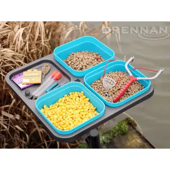 DRENNAN Pellet Bait Seal Box Aqua