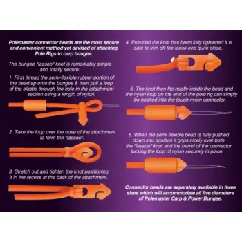 DRENNAN Bungee Connector Beads