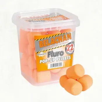 DYNAMITE BAITS Belachan Catfish Fluro Pop-Up Pellets 22mm