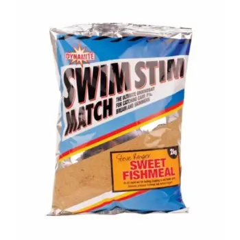 DYNAMITE BAITS Swim Stim Match Sweet Fishmeal Groundbait Steve Ringer 2kg