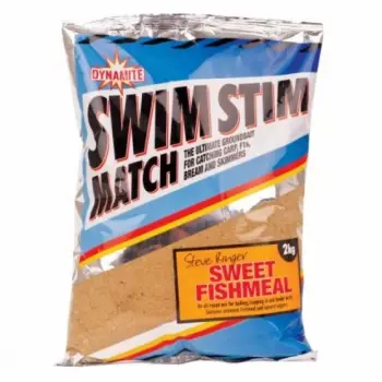 DYNAMITE BAITS Swim Stim Match Sweet Fishmeal Groundbait Steve Ringer 2kg