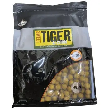DYNAMITE BAITS Big Fish Sweet Tiger and Corn Boilies 15mm 1kg