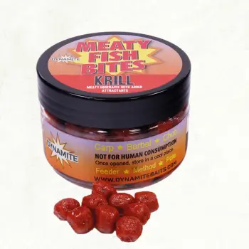 DYNAMITE BAITS Meaty Fish Bites Red Krill 12mm