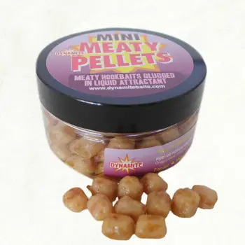 DYNAMITE BAITS Meaty Fish Bites Pellets 8mm