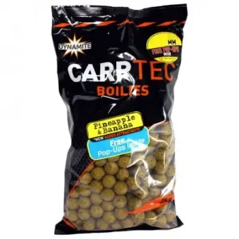DYNAMITE BAITS Pineapple and Banana Carp Tec Boilies 15mm 2kg