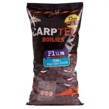 DYNAMITE BAITS Plum Carp Tec Boilies 15mm 2kg