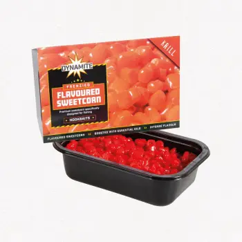 DYNAMITE BAITS Frenzied Flavoured Sweetcorn Red Krill 200g