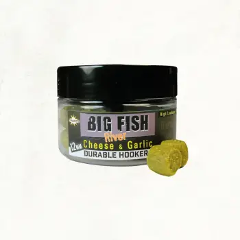 DYNAMITE BAITS Big Fish River Durable Hook Pellets 12mm – Cheese and Garlic