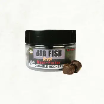 DYNAMITE BAITS Big Fish River Durable Hookers Meat Furter 12mm
