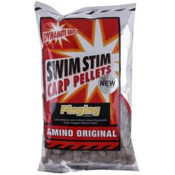 DYNAMITE BAITS Swim Stim Pinging Pellets 13mm Amino Original 900g