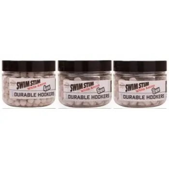 DYNAMITE BAITS Swim Stim Durable Hook Pellet White Amino