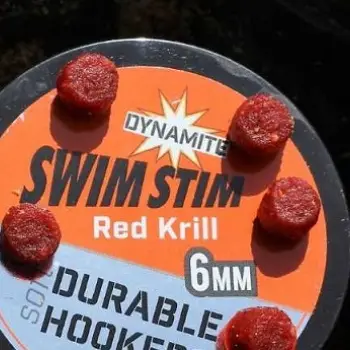 DYNAMITE BAITS Swim Stim Durable Hook Pellet Red Krill