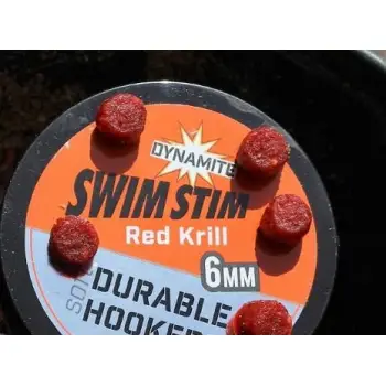 DYNAMITE BAITS Swim Stim Durable Hook Pellet Red Krill