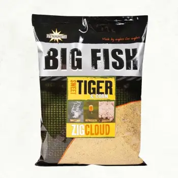 DYNAMITE BAITS Big Fish Sweet Tiger and Corn Zig Cloud 1.8kg