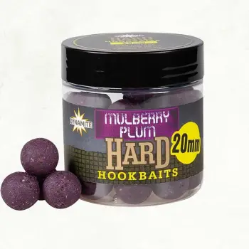 DYNAMITE BAITS Mulberry Plum Hard Hookbaits 20mm