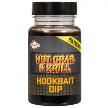 DYNAMITE BAITS Hot Crab and Krill Concentrate Dip 100ml