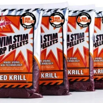 DYNAMITE BAITS Swim Stim Red Krill Pellets 900g