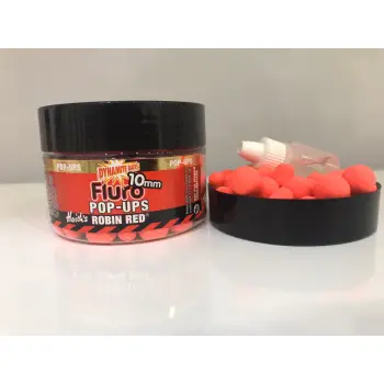 DYNAMITE BAITS Robin Red Fluro Pop-Up and Dumbells