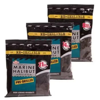 DYNAMITE BAITS Marine Halibut Pre Drilled Pellets 350g