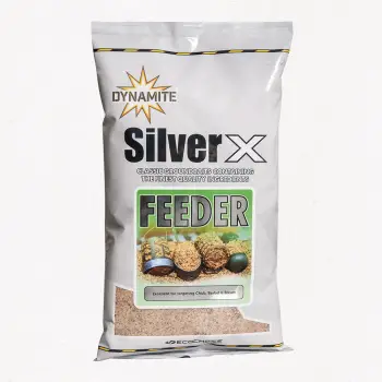 DYNAMITE BAITS Silver X Groundbait Feeder 1kg