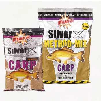 DYNAMITE BAITS Silver X Groundbait Carp Method
