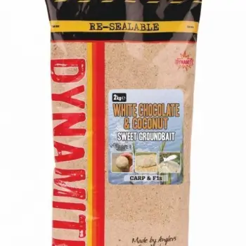DYNAMITE BAITS XL Range White Chocolate & Coconut Groundbait 2kg
