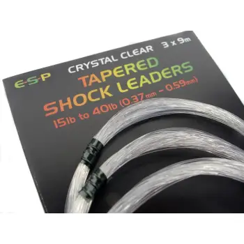 ESP Tapered Shock Leader Clear
