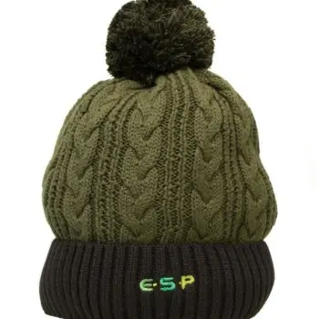 ESP Olive Black Bobble Hat