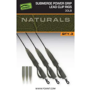 FOX Naturals Submerge Power grip lead clip 30lb