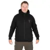 FOX Collection Sherpa Jacket Black and Orange