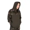 FOX LW Khaki with Camo Split Zip Hoody