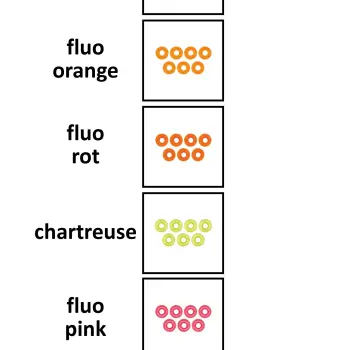 FTM Tungsten Bead Omura Round Hole - Ø 3,3mm