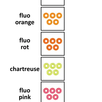 FTM Tungsten Bead Omura Round Hole - Ø 4,6mm