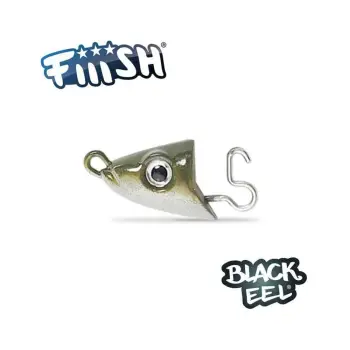 FIIISH Black Eel No3 Jig Head 10g Shallow - Kaki