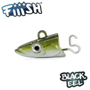 FIIISH Black Eel No3 - Jig Head 20g Shore Kaki