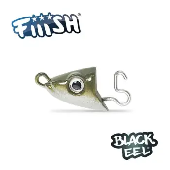 FIIISH Black Eel No2 Jig Head 4g Shallow - Kaki