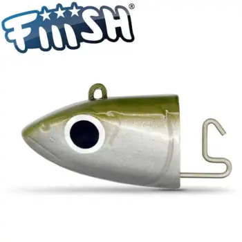 FIIISH Black Minnow No5 Jig Head 60g Off Shore