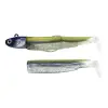 FIIISH Black Minnow No2 Combo Jig Head 20g - 2 Lure Bodies 9cm