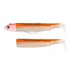 FIIISH Black Minnow No3 Combo Jig Head 25g - 2 Lure Bodies 12cm