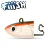 FIIISH Black Minnow No6 Jig Head 240g Extra Deep