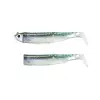 FIIISH Black Minnow No2 Combo Jig Head 5g - 2 Lure Bodies 9cm
