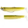 FIIISH Black Minnow No2 Combo Jig Head 5g - 2 Lure Bodies 9cm