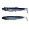 FIIISH Black Minnow No3 Double Combo 2 Jig Heads 25g - 2 Lure Bodies 12cm