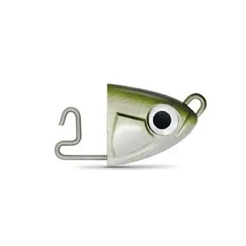 FIIISH Black Minnow No3 Jig Head 6g Shallow - Kaki
