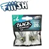 FIIISH Black Minnow No4 Jig Head 20g Shore