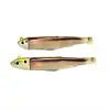 FIIISH Black Minnow No1 Double Combo Jig Head 3g-6g - 2 Lure Bodies 7cm
