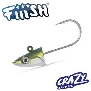 FIIISH Crazy Sand Eel 120 Jig Head 7g Shore