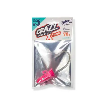 FIIISH Crazy Sand Eel No3 Jig Head 70g X-Strong