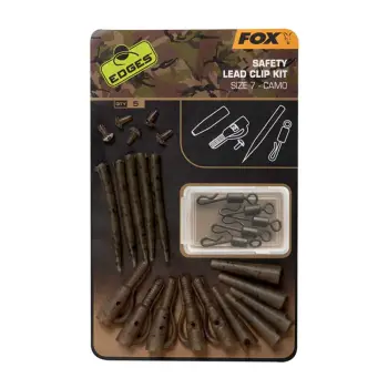 FOX Edges Camo Safety Lead Clip Kit